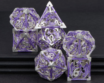 Hollow DND Metal Dice Set - DelveIn 2U - 3256804106037437 - DJ - 13