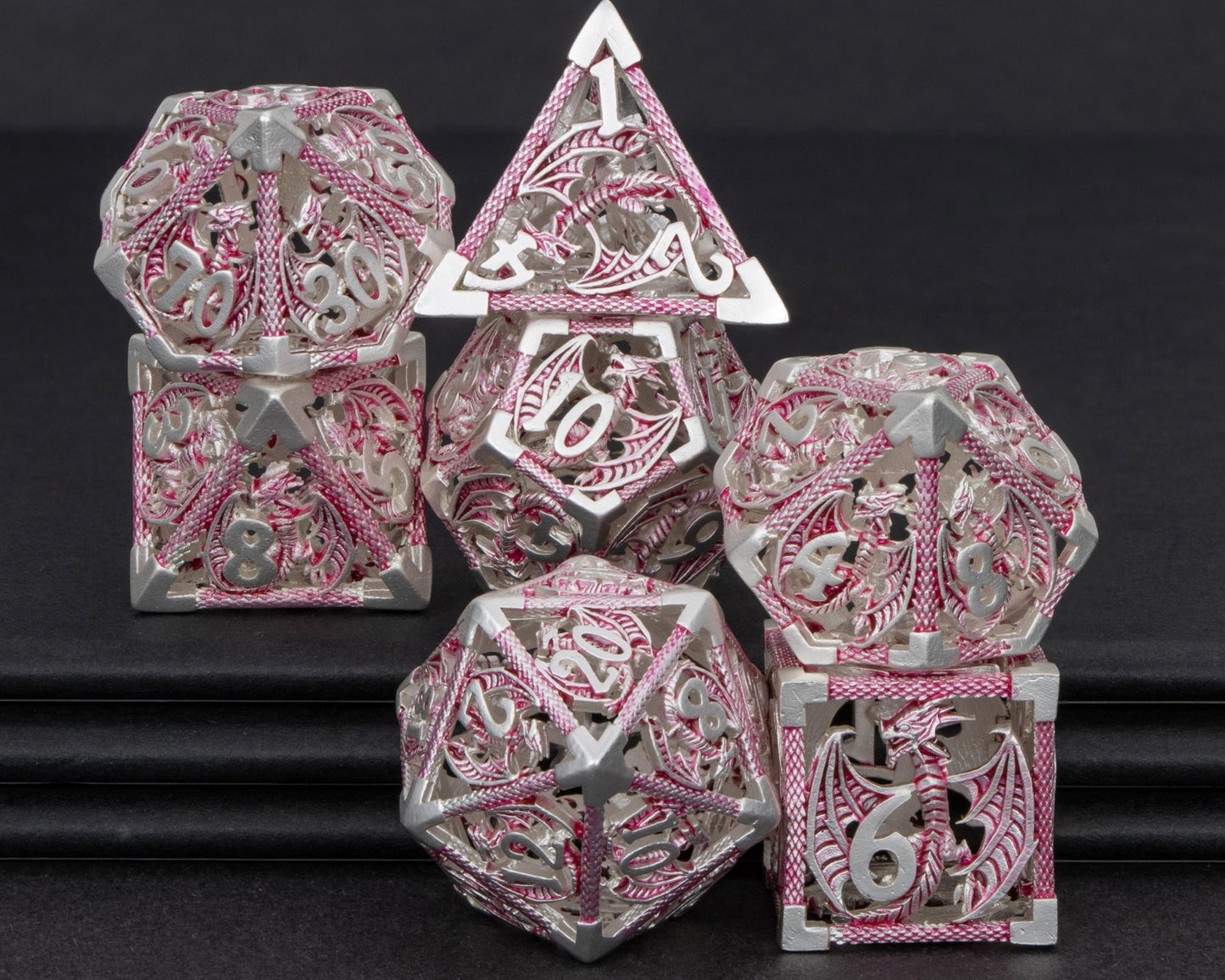 Hollow DND Metal Dice Set - DelveIn 2U - 3256804106037437 - DJ - 13