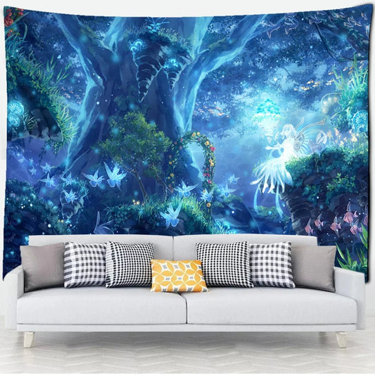 Magic Forest Wall Cover - DelveIn 2U - 5:1796753673#150X130 CM;14:202530807#gt830 - 2