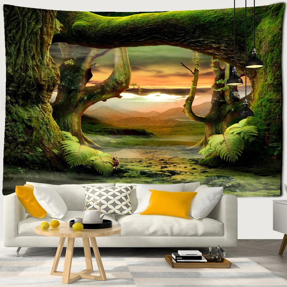 Trees Hanging Wall Cover - DelveIn 2U - 14:200844061#cmyk794;5:203586281#150x130cm