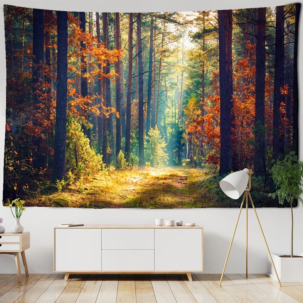 Trees Hanging Wall Cover - DelveIn 2U - 14:29#cmyk621;5:203586281#150x130cm