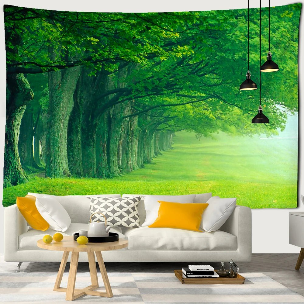 Trees Hanging Wall Cover - DelveIn 2U - 14:200006154#cmyk791;5:203586281#150x130cm