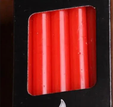 10pcs Taper Rod Soy Wax Candles - DelveIn 2U - 14:10#red 160MM X 12MM