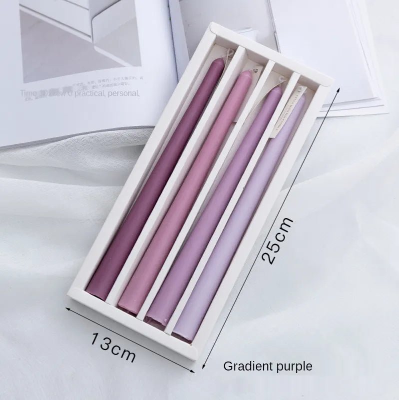 Nordic Long Scented Candle - DelveIn 2U - 14:865#Gradient Purple