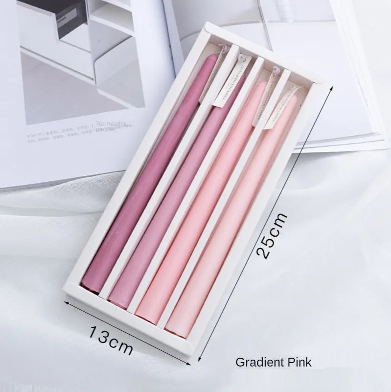 Nordic Long Scented Candle - DelveIn 2U - 14:100018786#Gradient Pink