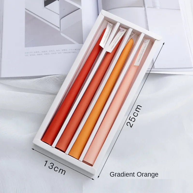 Nordic Long Scented Candle - DelveIn 2U - 14:173#Gradient Orange